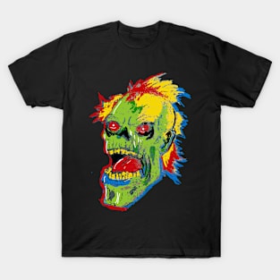 Crayon ZOMBIE Head T-Shirt